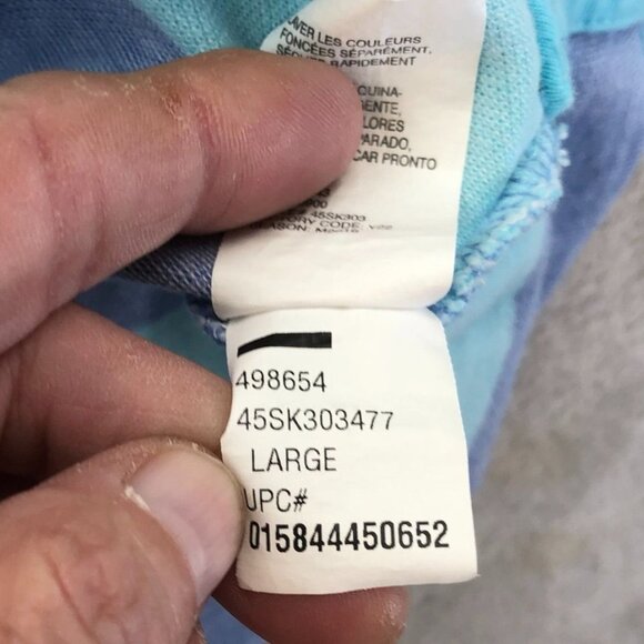 2 Izod Mens Polo Shirt Large Lot Of Two Short Sleeve Striped Casual Classic - Picture 12 of 15